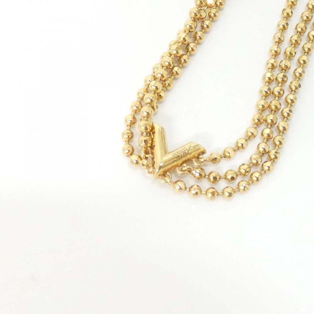 LOUIS VUITTON Gold Necklace - Picture 3 of 5